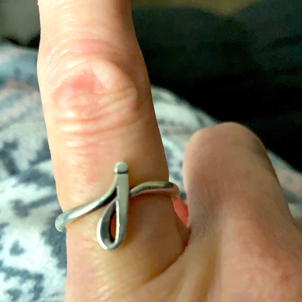 James Avery “j” size 6.5